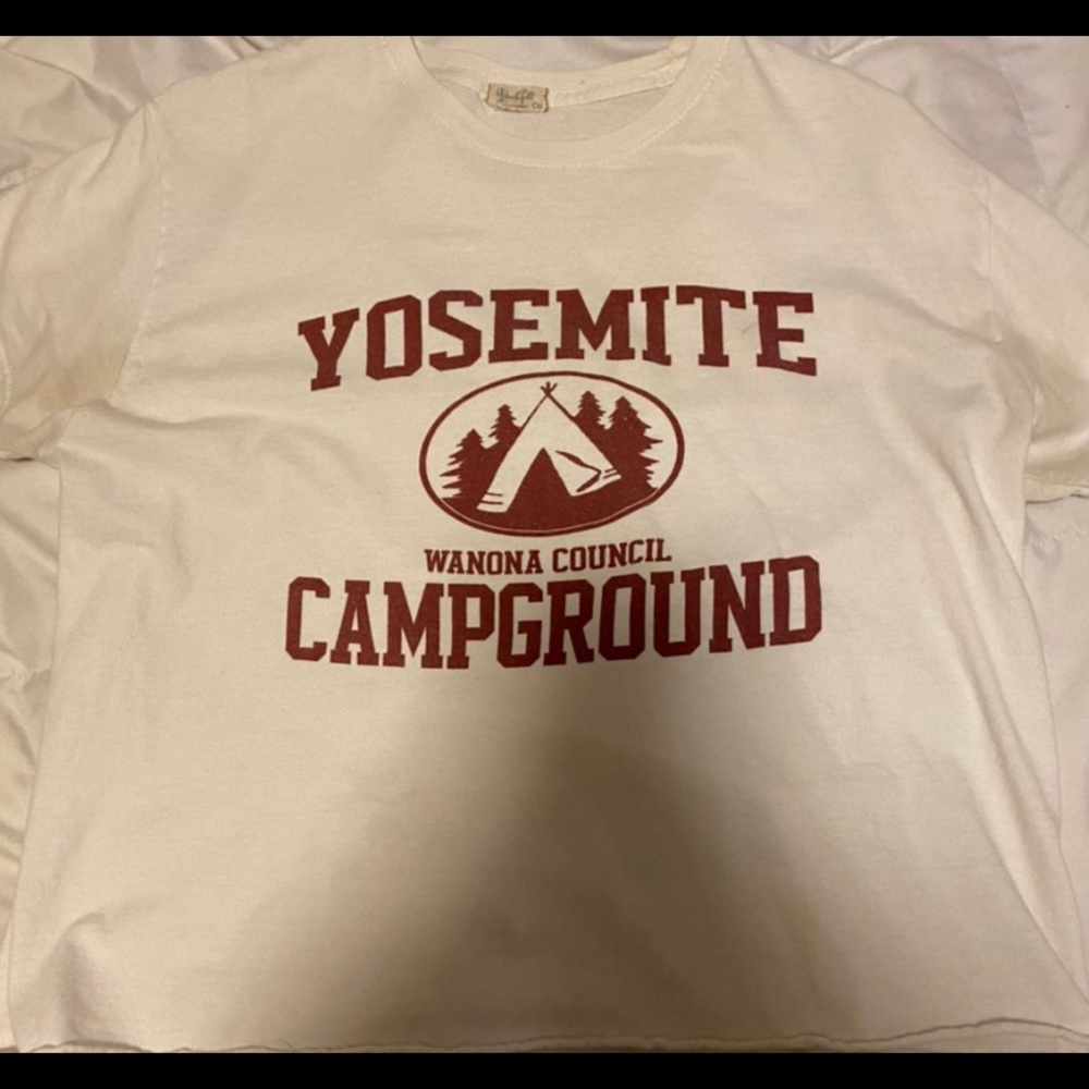 yosemite campground shirt